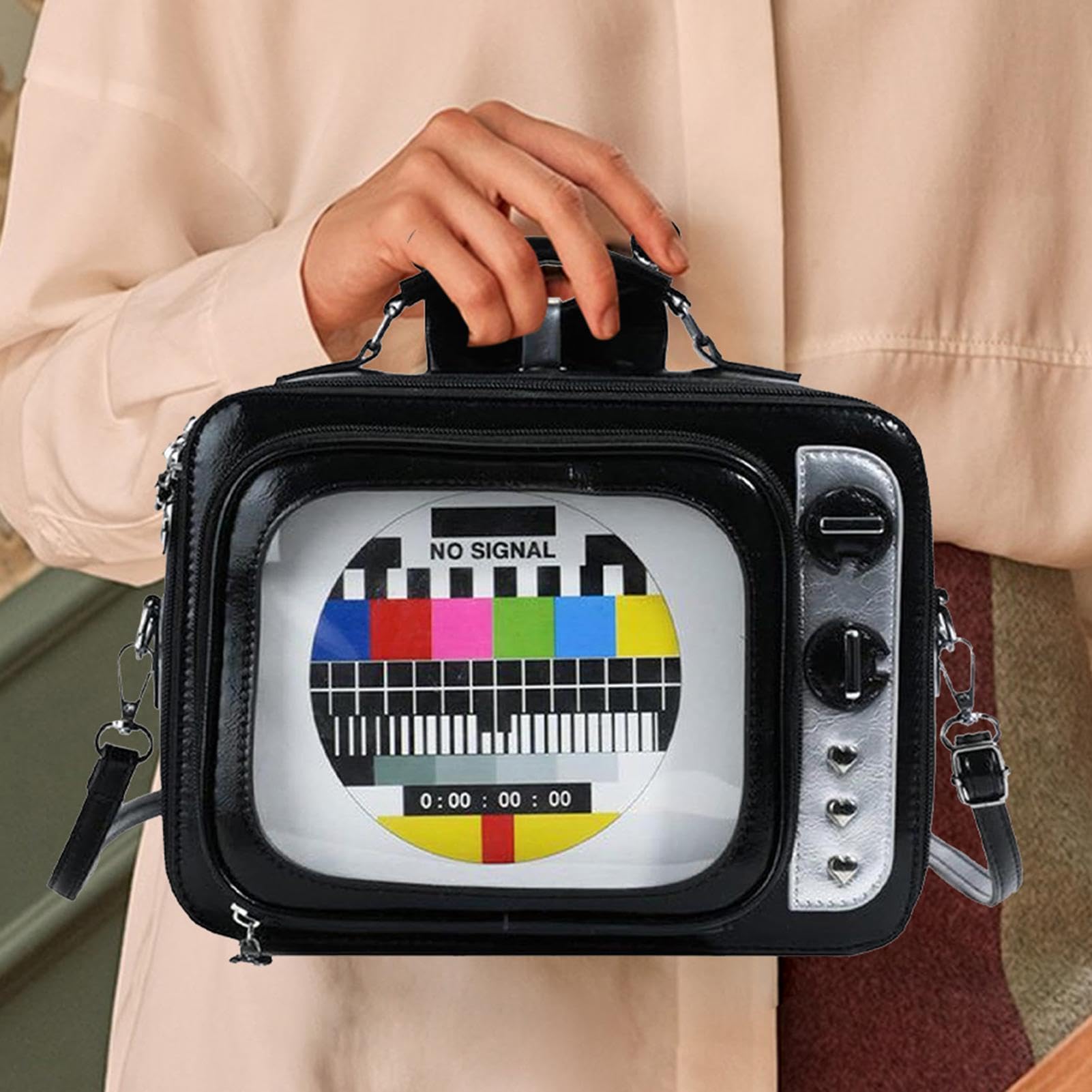 Generico Zaino da viaggio Borsa Satchel Elegante Portatile | Borsa Capiente Portatile per ragazze, ideale per uso quotidiano, casa, scuola, viaggi, pendolarismo, attività outdoor