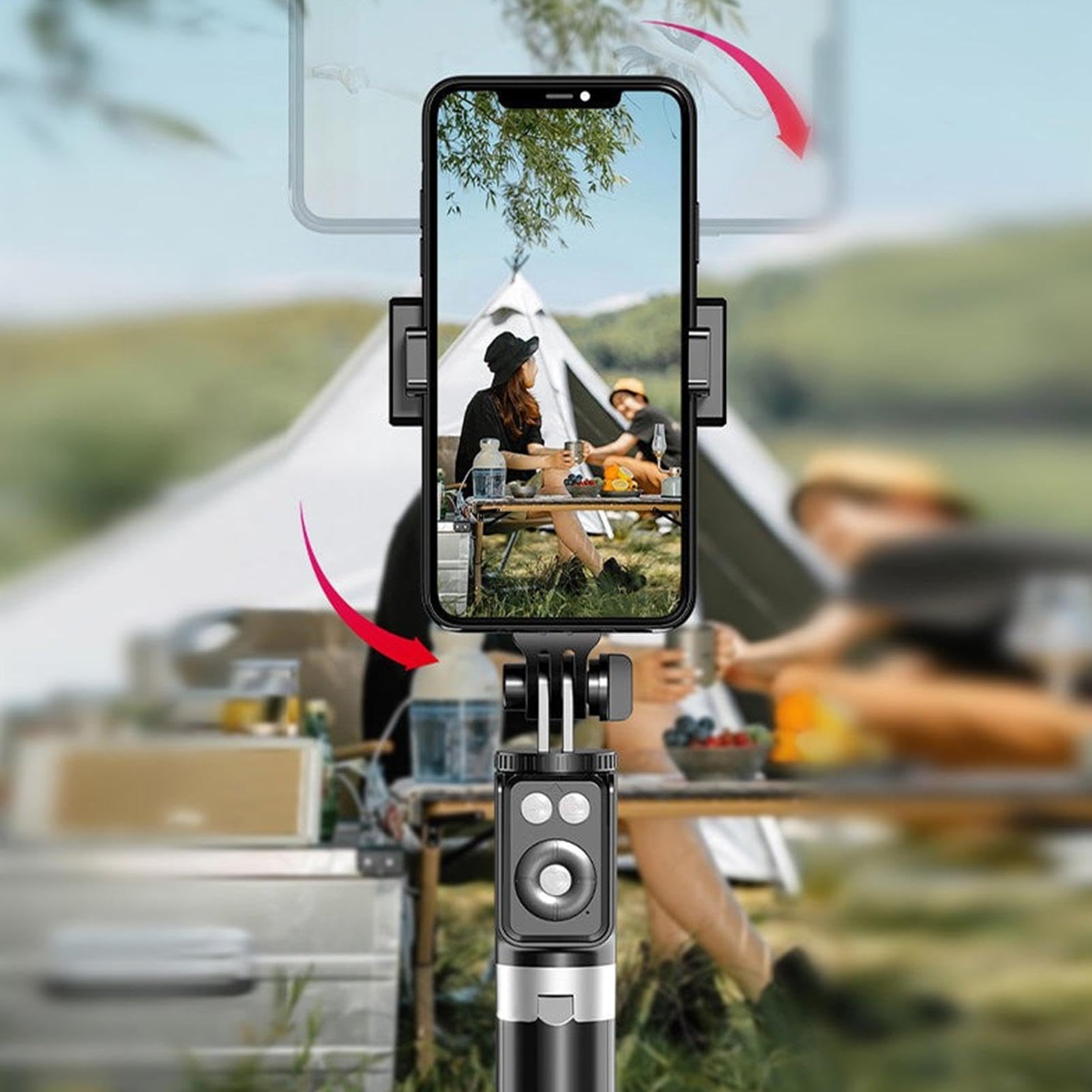 Nowy kij do selfie 6 w 1 ze ?wiat?em wype?niaj?cym, statyw do telefonu i kijem do selfie, wysuwany uchwyt statyw do telefonu z bezprzewodowym pilotem, wielofunkcyjny stojak telefon komórkowy