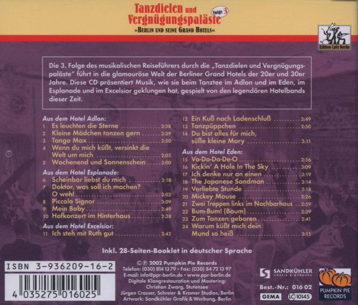 Tanzdielen & Vergnügungspaläste Vol.3