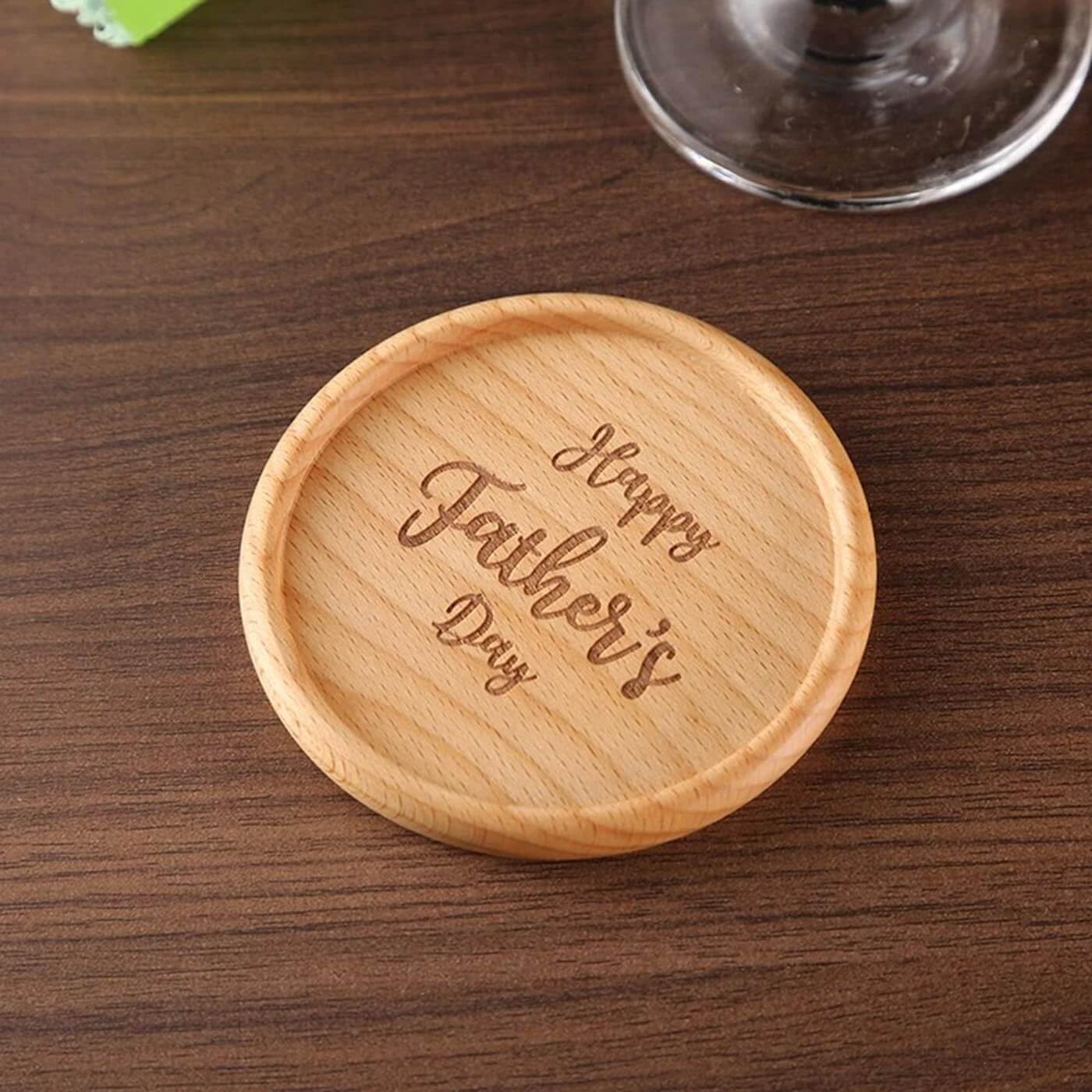 Posavasos de madera personalizados, recuerdos de boda para invitados, posavasos personalizados, regalo de despedida de soltera, recuerdos de fiesta, artículo promocional de negocios (20 unidades)