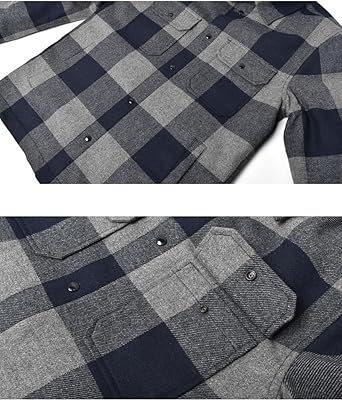 新品未使用品　ウールリッチWOOLRICHアラスカンウールチェックオーバーシャツ WOOLRICH ウールリッチ 長袖シャツ メンズ アラスカンウール