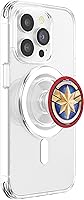 Vista 3 de Marvel The Marvels Carol Danvers Capitán Marvel Hero Badge PopSockets MagSafe PopGrip para iPhone