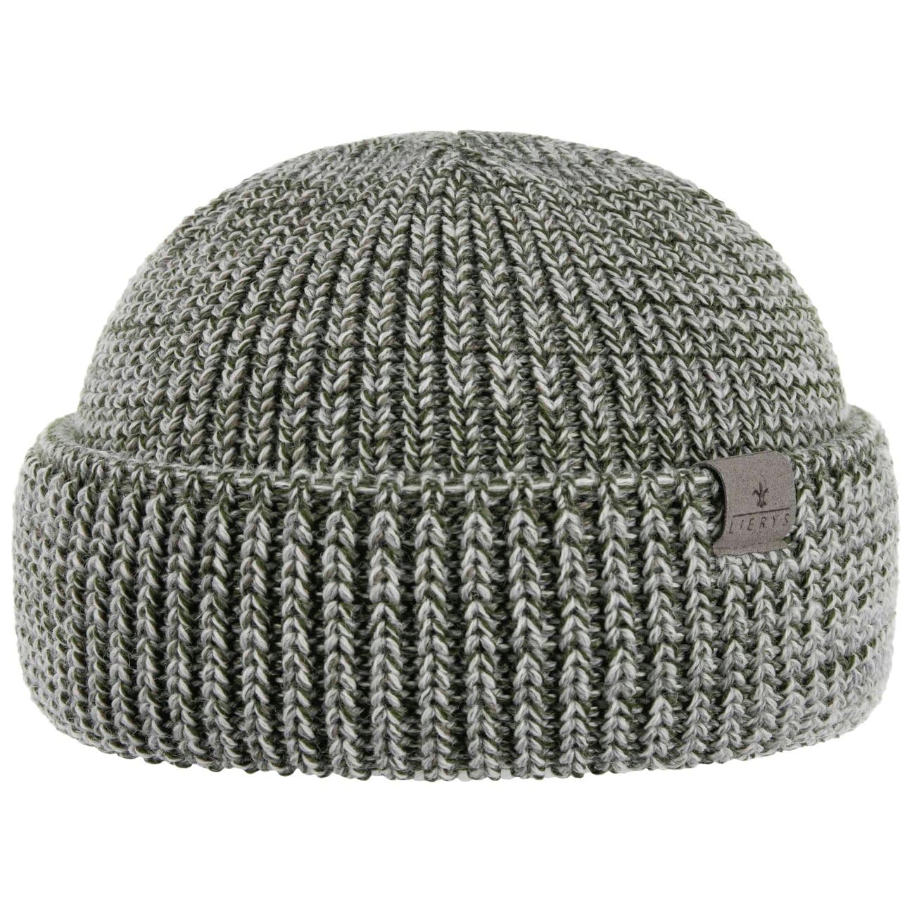 Lierys Bonnet Docker GOTS Merinos Chine Multicolore Fabrique en Allemagne Homme Automne Hiver
