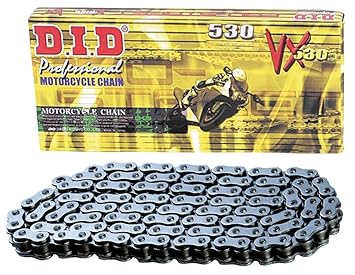 D.I.D 530VX-90 Steel 90-Link High Performance X-Ring Chain with Connecting Link