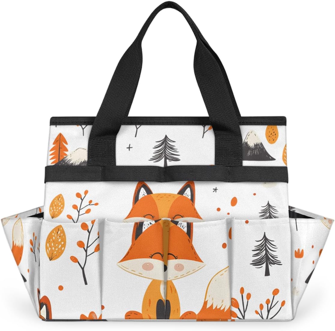 Fox Floral Heavy Duty Garden Tool Bag with 10 Pockets