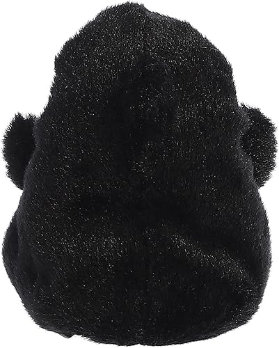 Miniatura 4 de Aurora® Adorable Palm Pals™ Juneau Orca™ Animal de peluche, diversión de bolsillo, juego sobre la marcha, negro, 5 pulgadas
