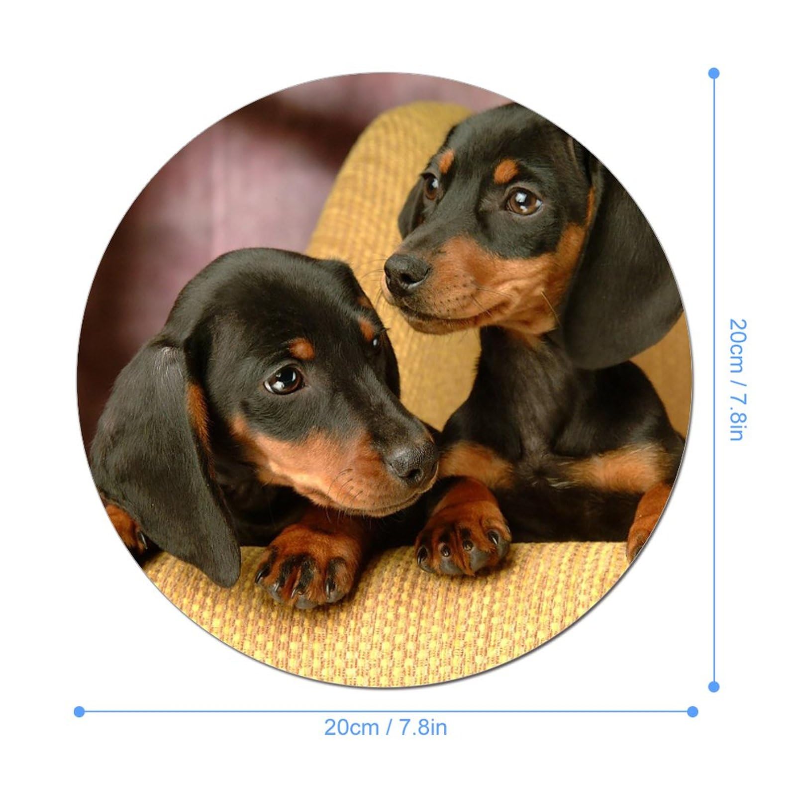 Amazon.co.jp: マウスパッド ダックスフンド 犬 動物 ゲーミングマウス