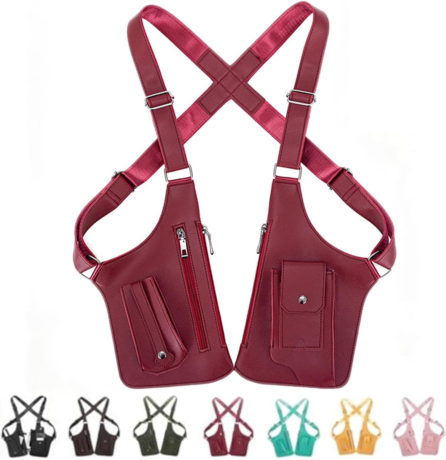 Unisex Premium Leather Shoulder Bag, Heritage Classic Shoulder Satchel, Anti-Theft Invisible Bag