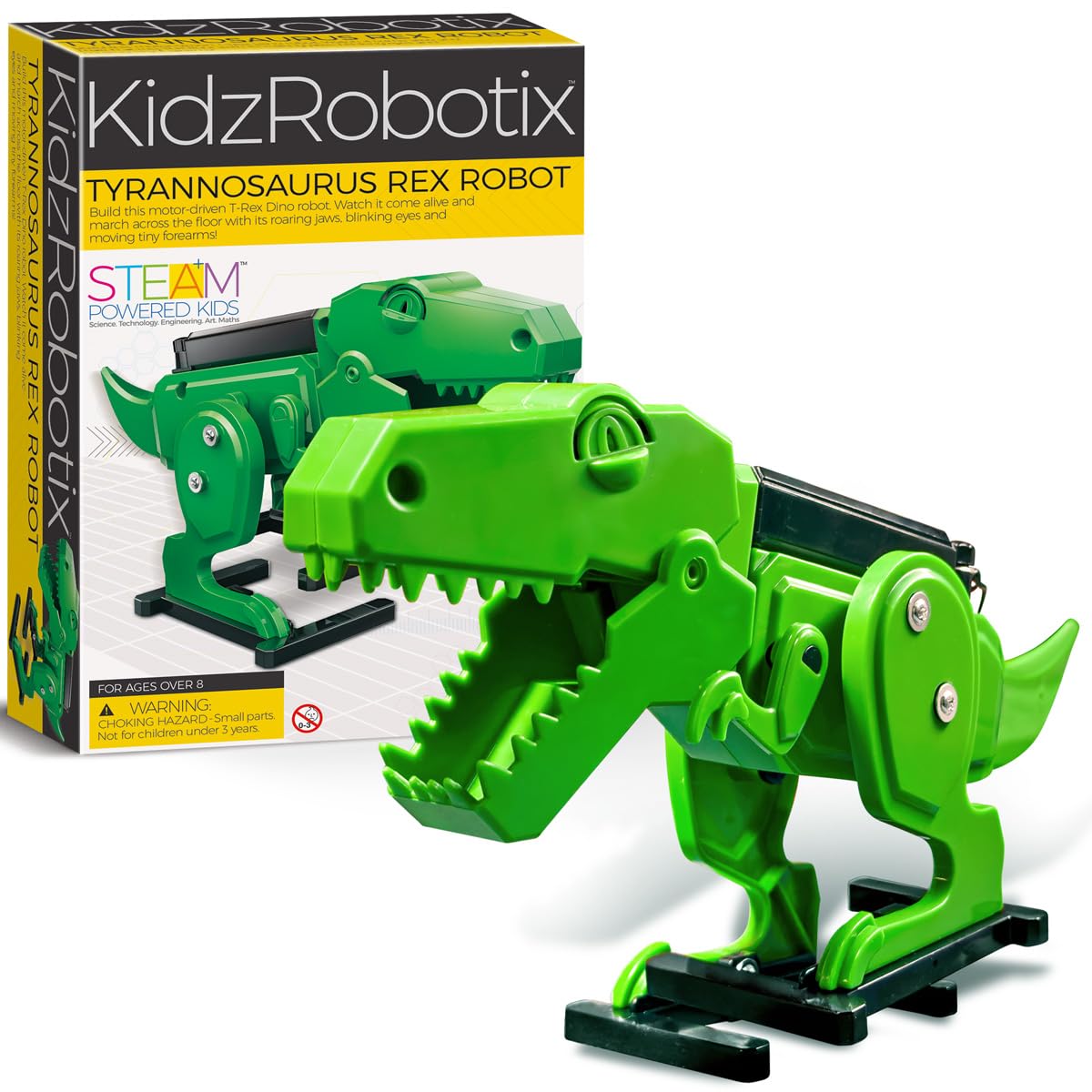 Amazon.com: 4M Tyrannosaurus Rex Robot - Motor-Driven Dino Robot