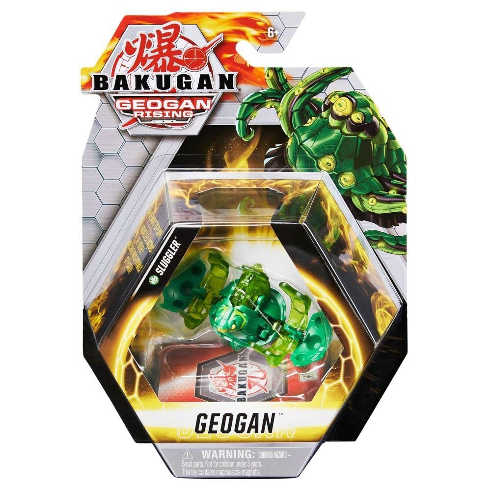 Bakugan Geogan Rising 2021 Ventus Sluggler Geogan Collectible Action Figure and Trading Cards