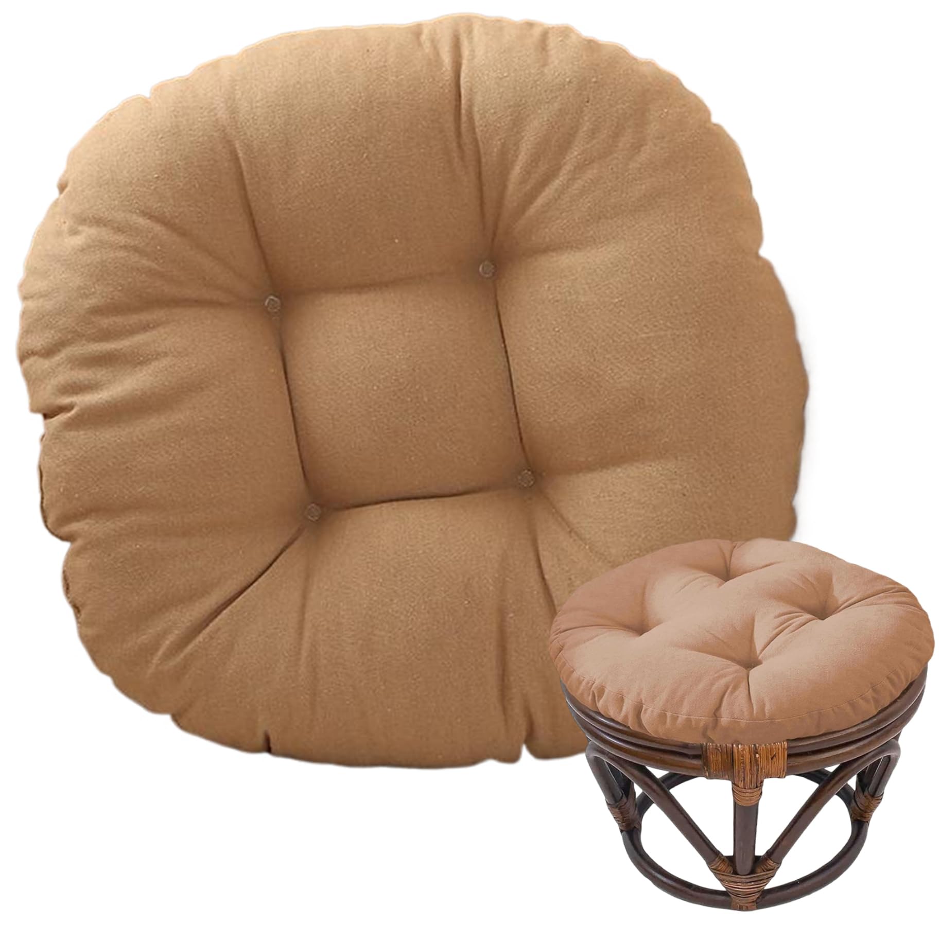 Coussin de siège doux pour soulager l'assise sur tabouret rond