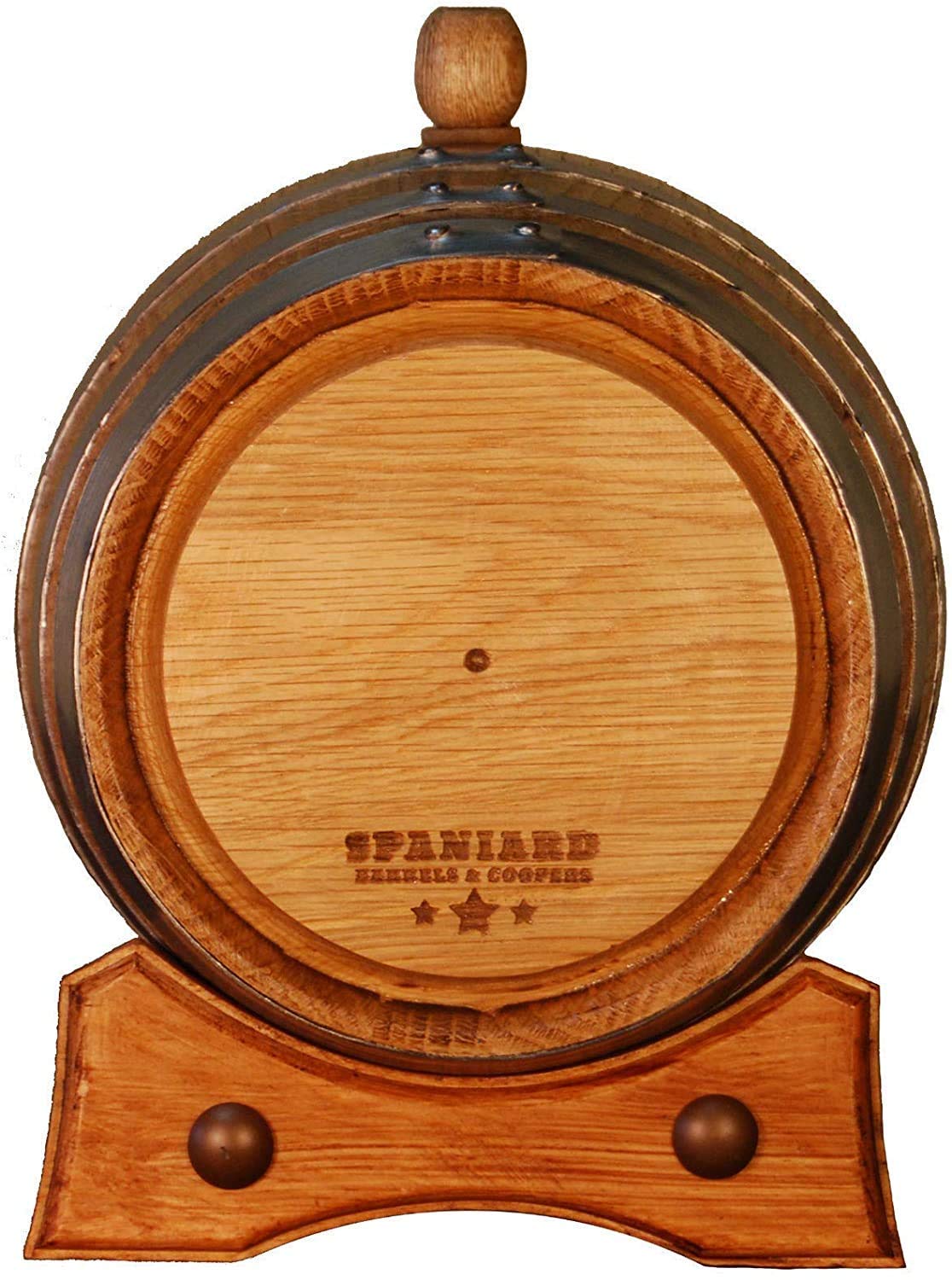 Spaniard Barrels & Coopers - Tonneau artisanal en chêne américain (2 litres)