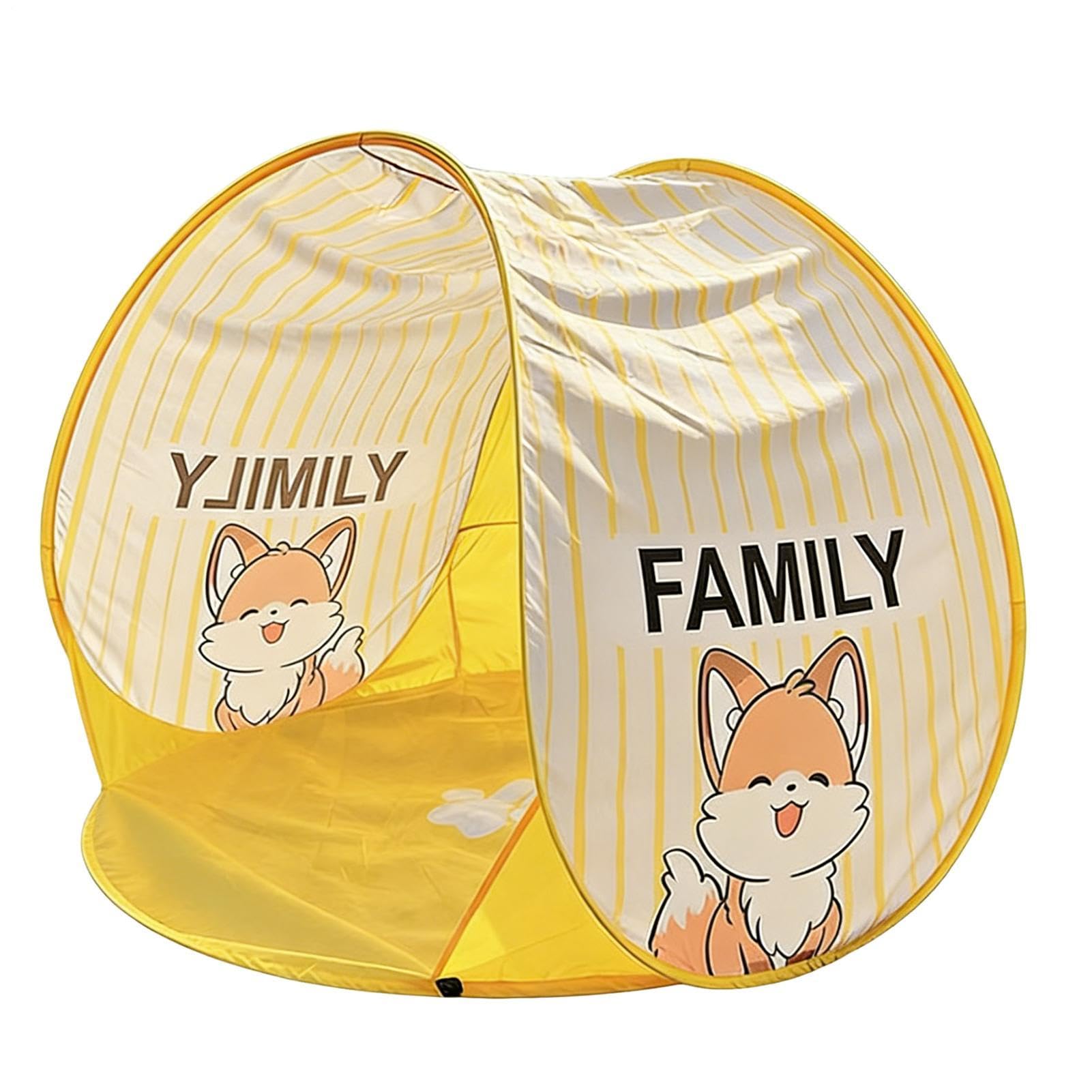 Tienda de campaña familiar impermeable para camping, protección infantil impermeable con, protección contra la intemperie para aventuras al aire libre, para familia, jardín, viajes, piscina, terraza