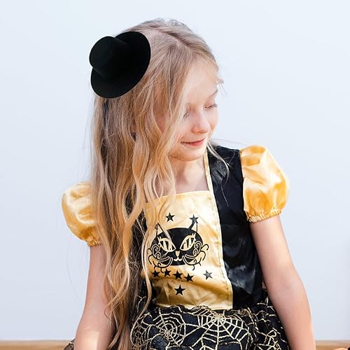 Miniatura 9 de 12 piezas mini sombrero de copa en miniatura formal sombreros muñeca sombrero colorido