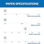 Hammermill Printer Paper, Fore Multipurpose 20 lb Copy Paper, 3 hole - 1 Ream (500 Sheets) - 96 Bright, Made in the USA