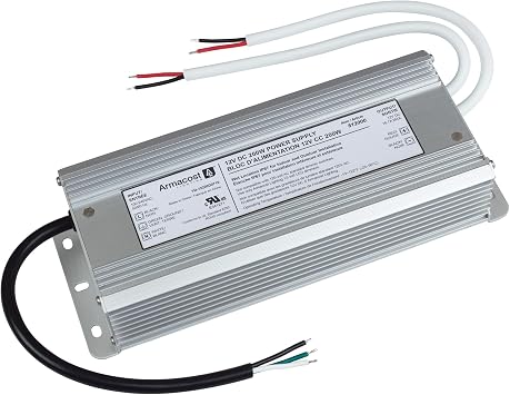 Armacost Lighting 200-Watt Standard 12-Volt DC Power Supply 812000
