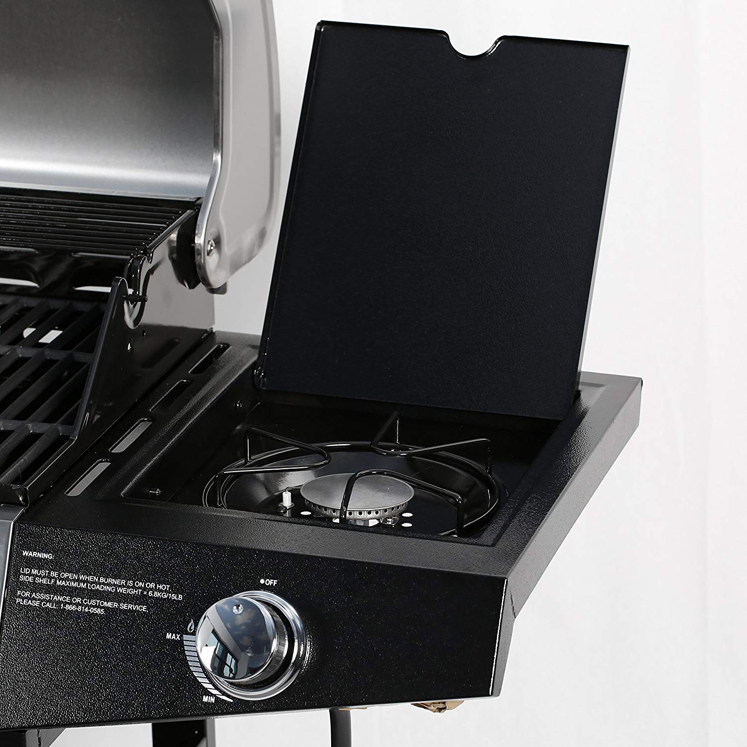 Amazon | MASTER COOK 4バーナーガスグリルキャビネット 液体プロパン