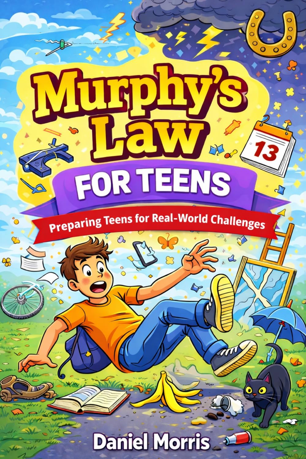 Murphy's Law for Teens: Turn Mistakes Into Wins—Packed with 100+ Real-Life Scenarios and Smart Thinking Exercises to Strengthen Your Brain, Outsmart the Drama, and Build Unshakable Confidence.      Paperback – February 21, 2026
