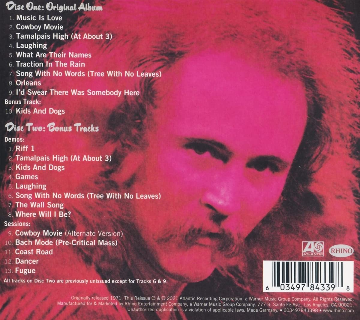 David Crosby If I Could Only Remember My Name 50th Anniversary Edition Amazon Com Music David Crosby If I Could Only Remember My Name 50th Anniversary Edition Amazon Com Music
