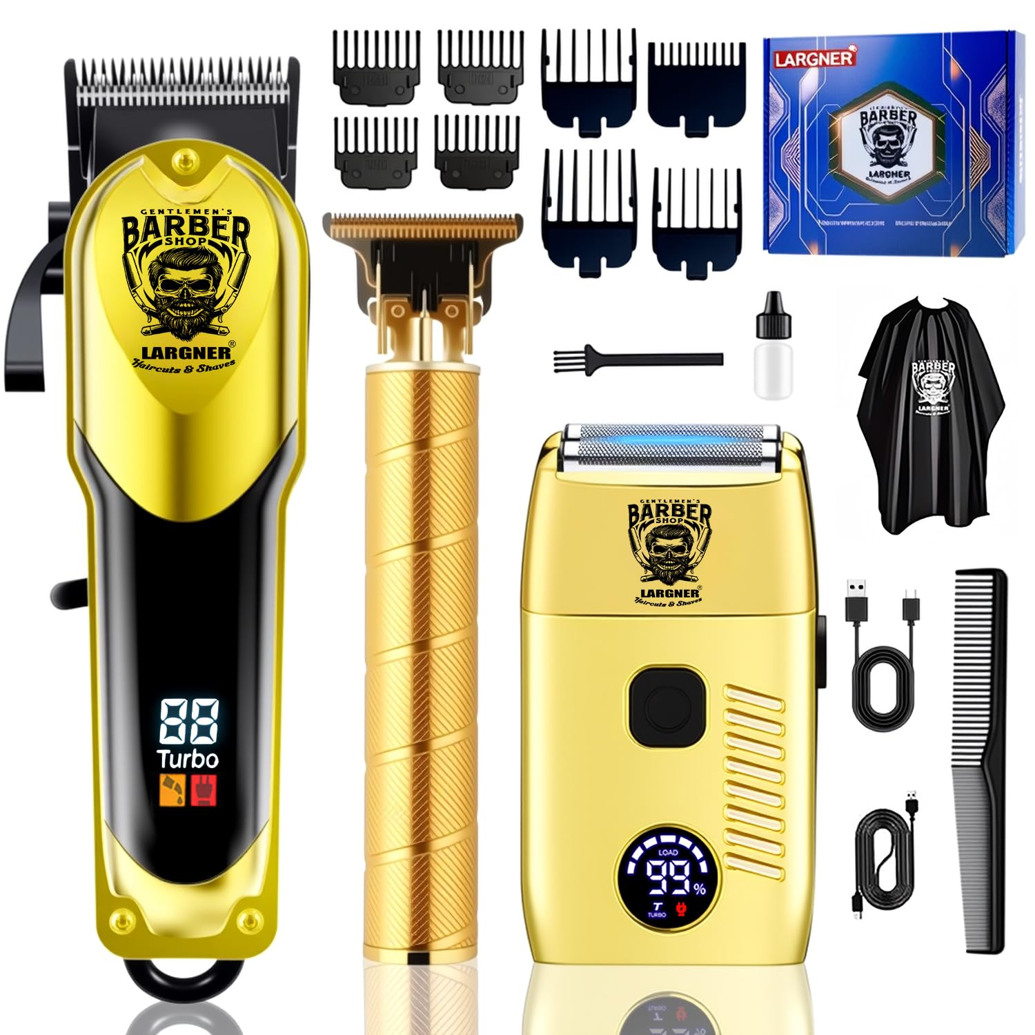 Amazon.co.jp: Largner ヘアクリッパー 男性用 プロフェッショナル
