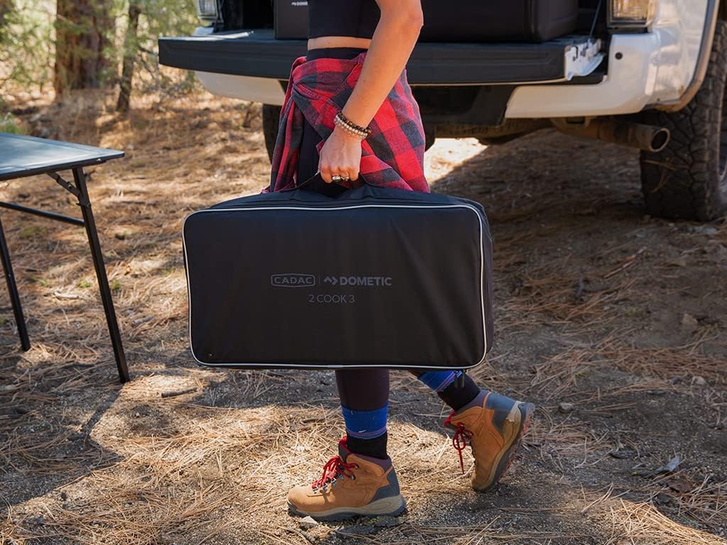 Front Runner 2 Cook 3 Pro Deluxe/Portable 3 Piece/Gas Barbeque/Camp Cooker by CADAC