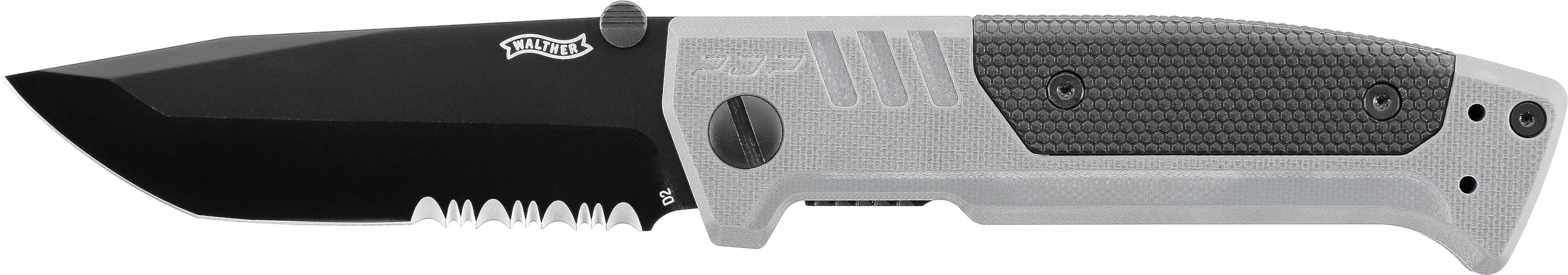Walther PDP Tanto Folding Knife BLK-TGR SE