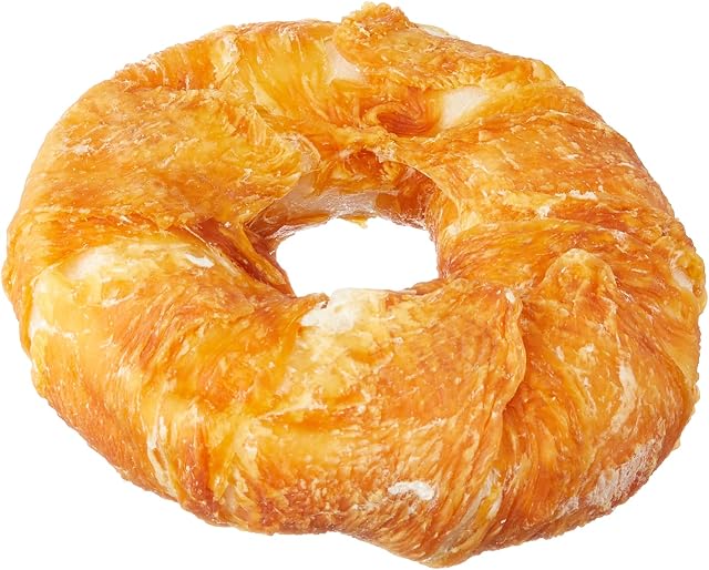 TRIXIE Pierścień do żucia kurczaka bez cukru i bezglutenowy "Denta Fun Chicken Chewing Ring, ø 10 cm, 110 g" - 31328