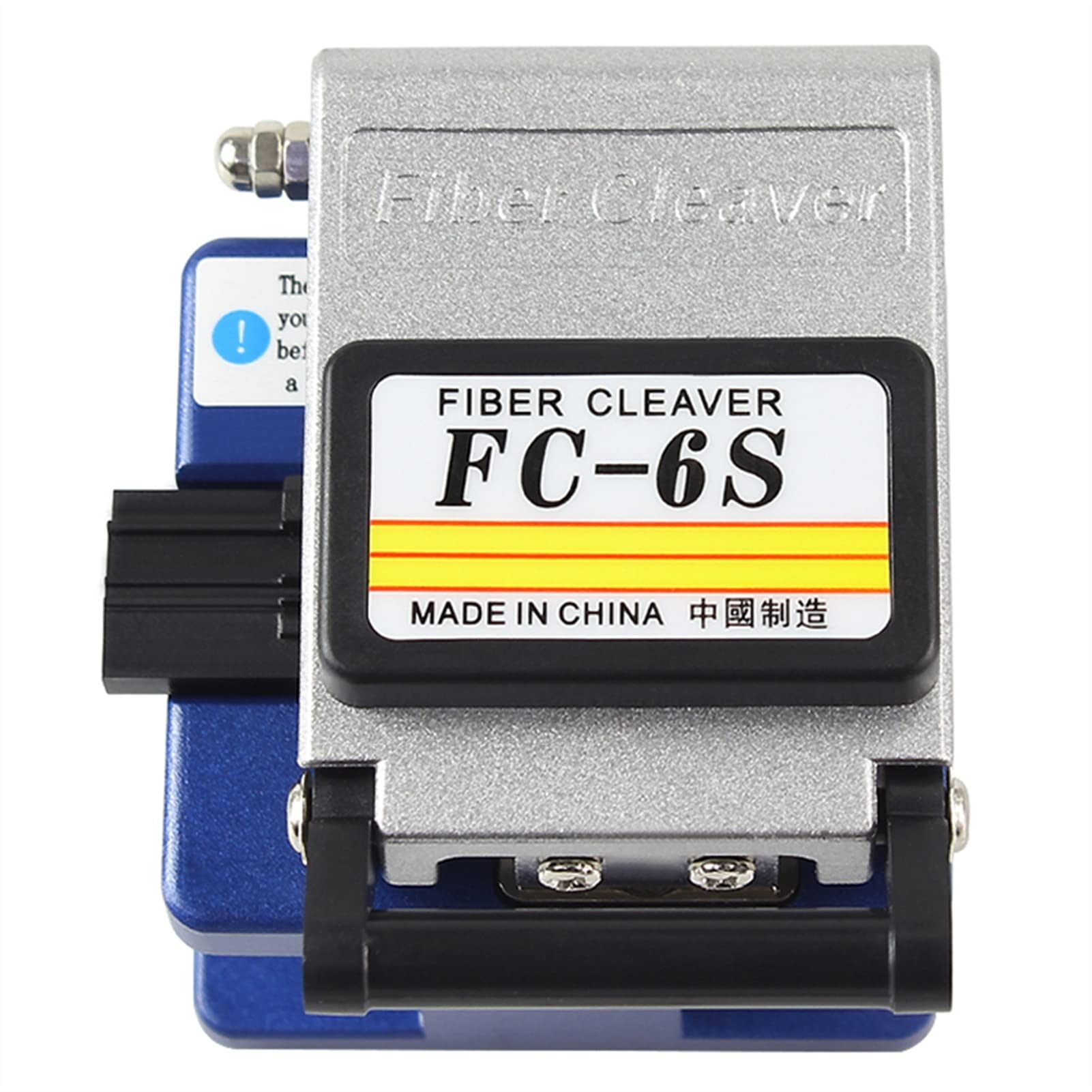 LNHHG Fiber Cleaver, FTTH Tool Fiber Cleaver FC-6S Optical Cutting Knife Optic Cutter Cold Contact Dedicated Metal