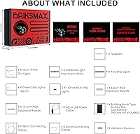 Vista 6 de BRIKSMAX Kit de iluminación LED para LEGO-42156 Peugeot 9X8 24H Le Mans Hybrid Hypercar - Compatible con Lego Technic Building Blocks Model- No