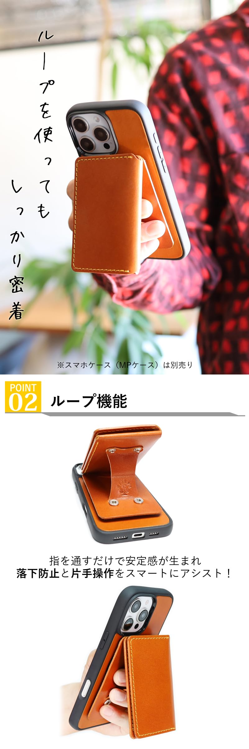 Rickys Leather】Magカード ブラック ターコイズ Magウォレット 14色