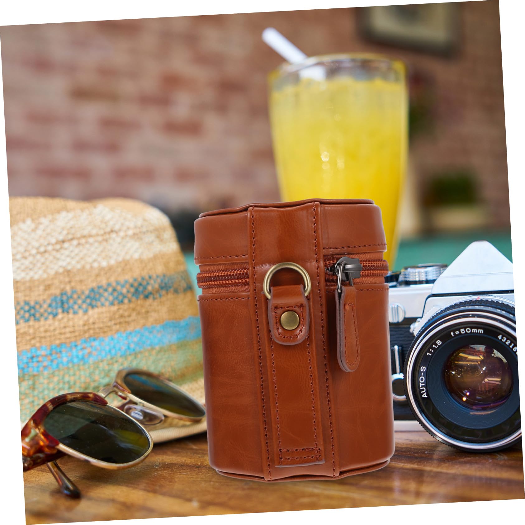 ABOOFAN Bolsa Resistente para Lentes De Cámara 3 Unidades para Hombre Funda Protectora para Accesorios De Cámara