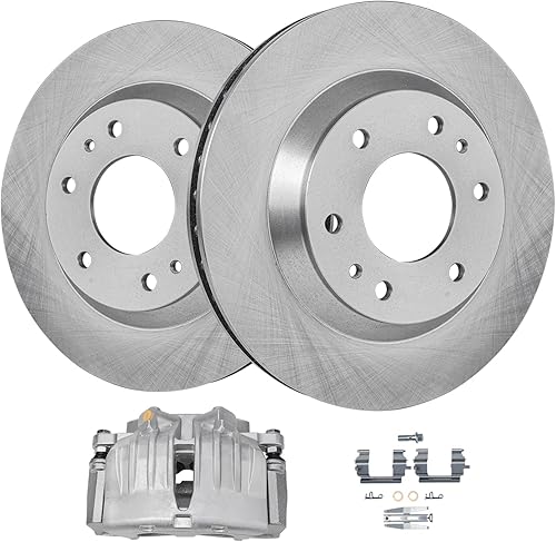 Miniatura 51 de Detroit Axle - Rotores de freno delantero para Mazda CX-5 2016-2024, Mazda 6 2019-2021, reemplazo de rotores de freno de disco