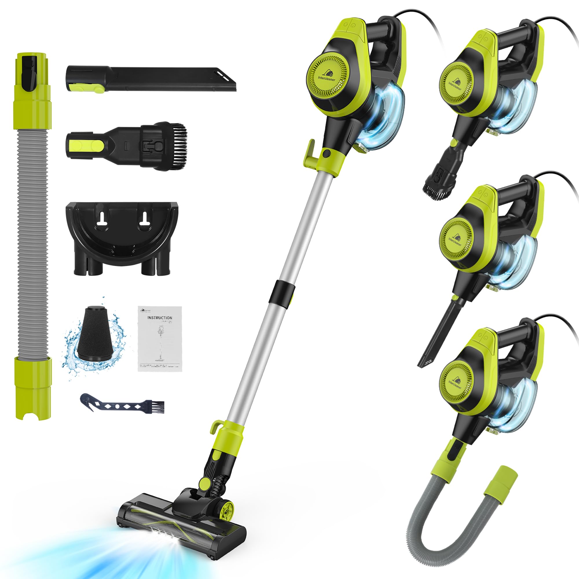 L’Appartement Effortless All In One Amazon.com - Intercleaner 23Ft Corded Vacuum Cleaner,20KPa