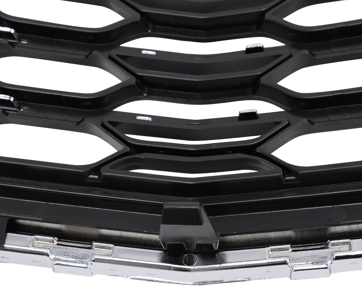 CAREONLINE New 23504350 Front Upper Bumper Grille GM1036174C Fits for 2016-2018 Che-vro-let Cruze, OE: GM1036174