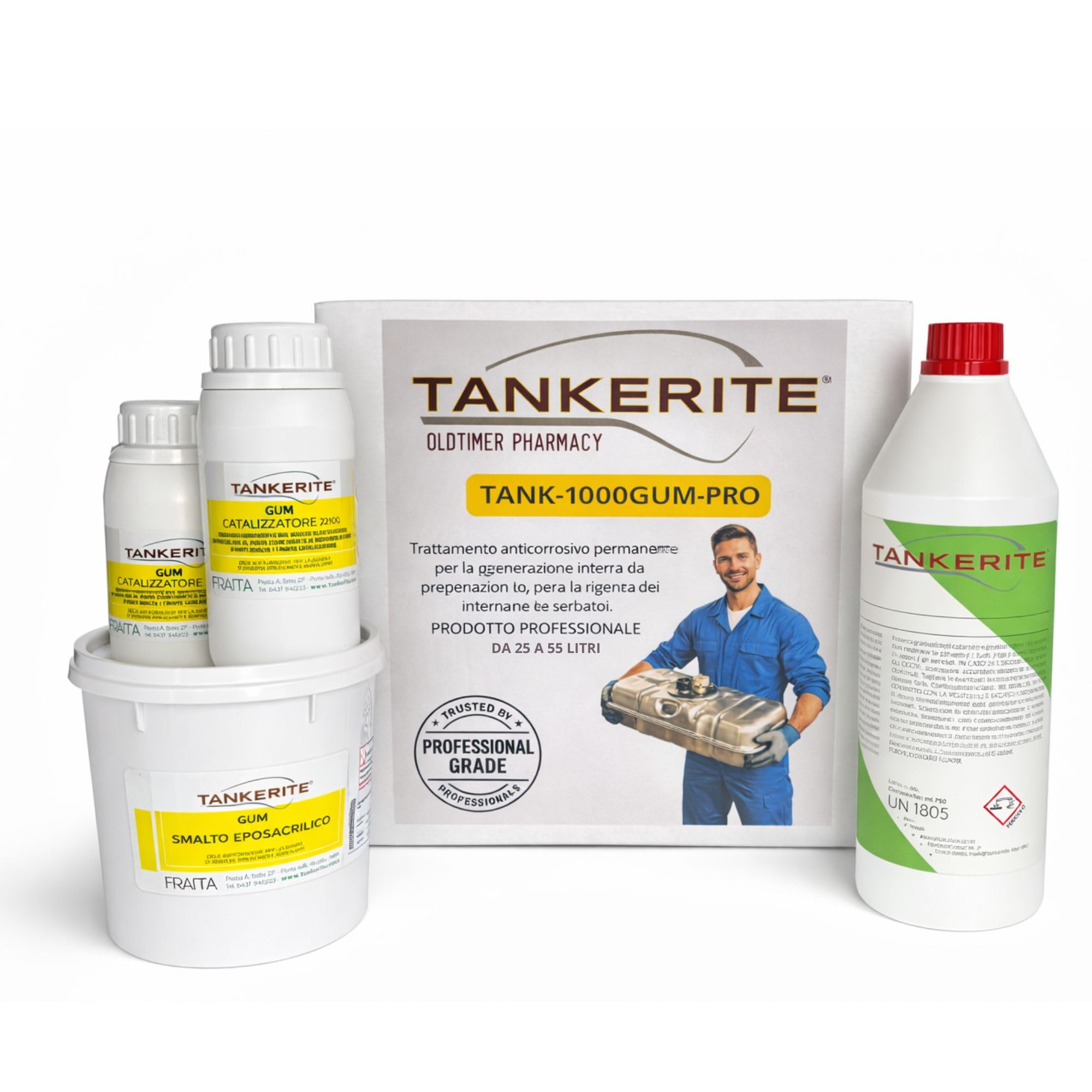 TANKERITE GUM SERBATOI (KIT GRANDE) - L'UNICA TANKERITE ORIGINALE!