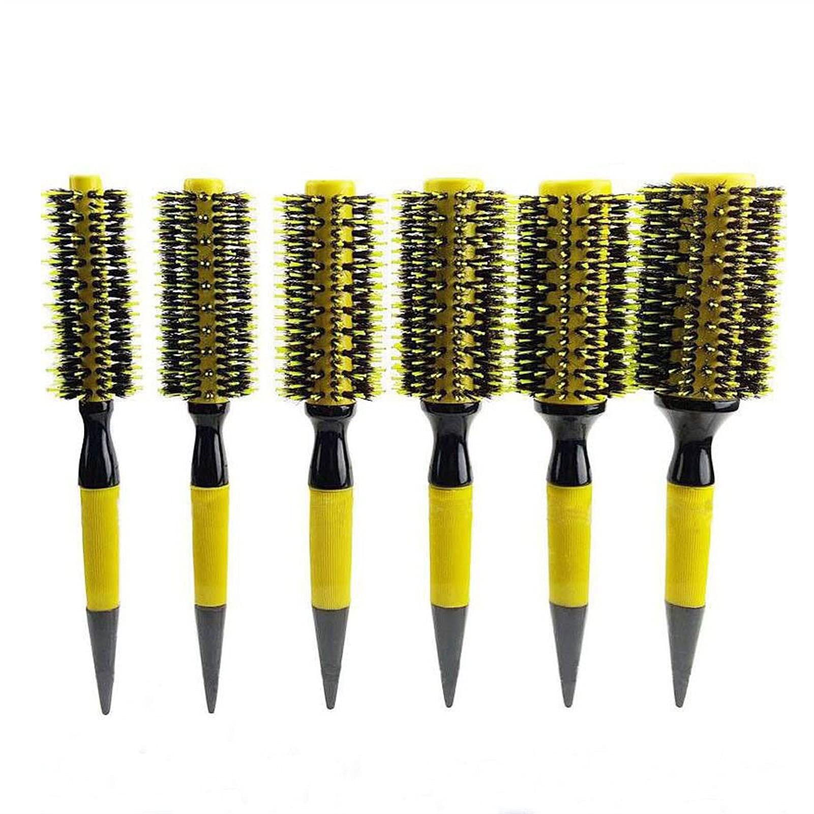 Liudan Haarkamm 6 stücke Haarbürste Nylon Haar Kamm Styling Werkzeuge Professionelle runde Haarbürstenkamm Friseur Kamm
