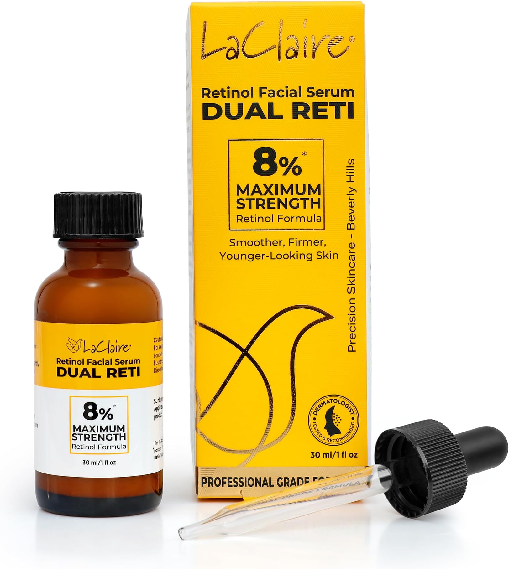 Retinol Complex Face Serum, Anti-Aging, Brightening, Firming, Smoothing, 30 ml