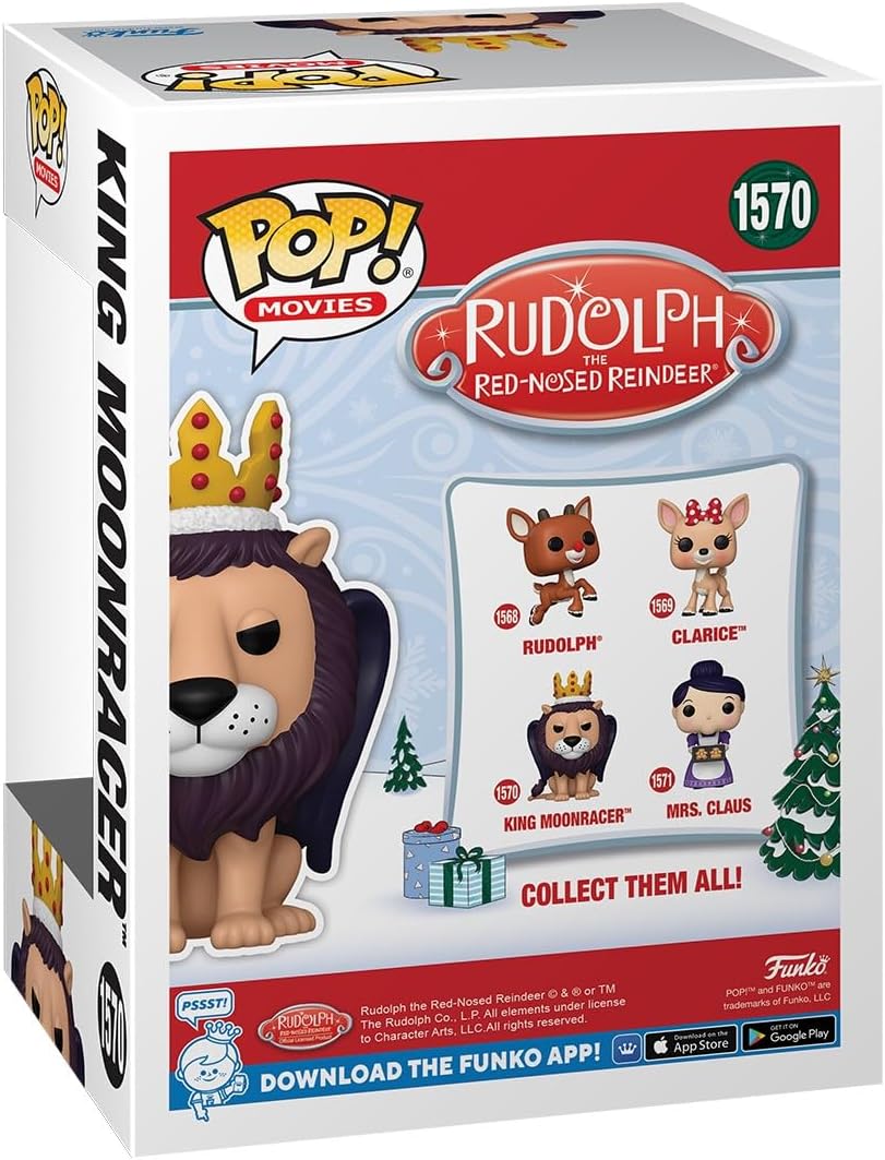 Funko POP Movies: Rudolph – King Moonracer​ - Rudolph The Red-Nosed Reindeer - Collectable Vinyl Figure - Gift Idea - Official Merchandise - for Kids & Adults - Movies Fans