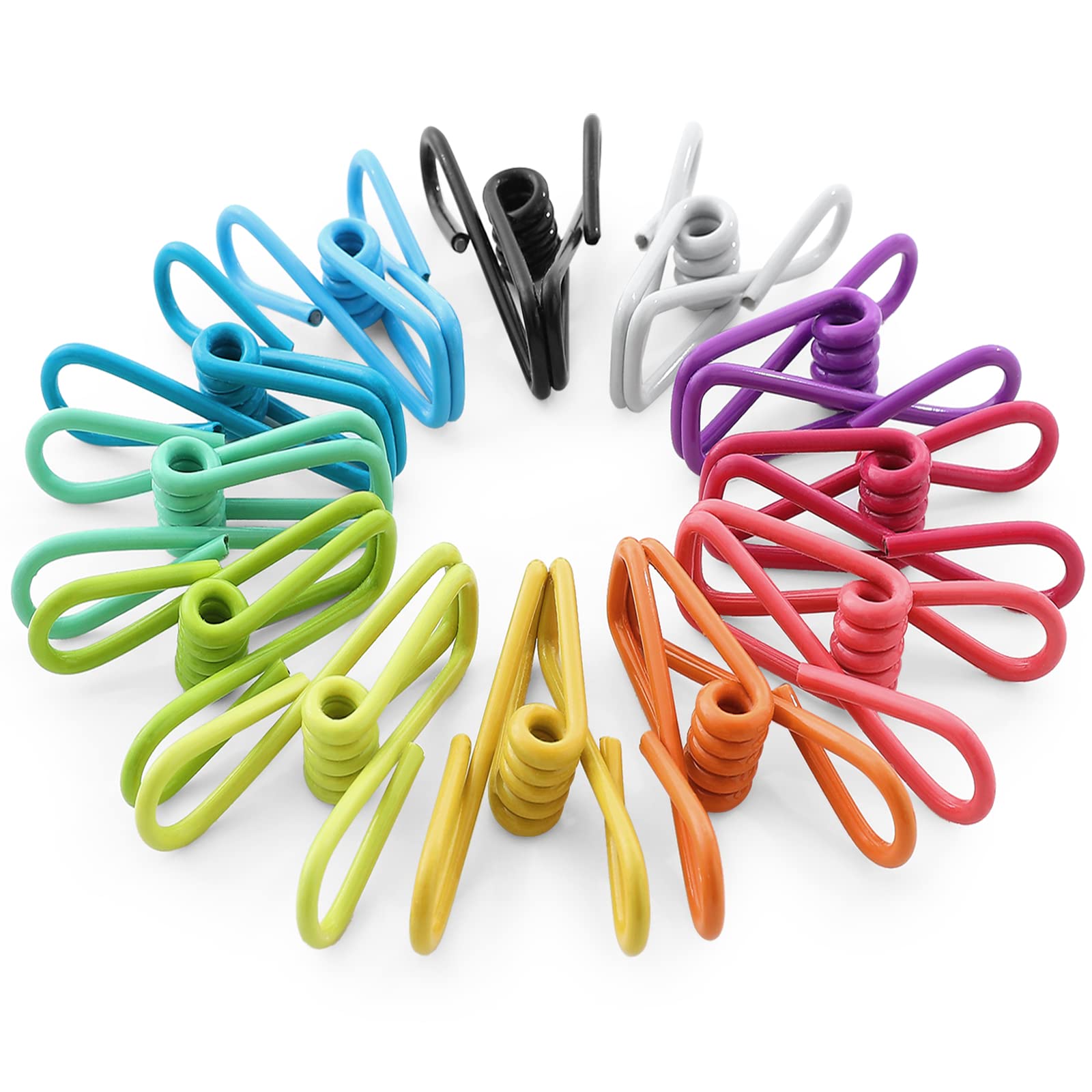 4 Pezzi Mollette Chiudi Sacchetti, Clip Per Sacchetti Per Alimenti In Acciaio Inox, Clip Per Alimenti In Metallo Per Caffè, Cibo, Pane, Cucina, Ufficio