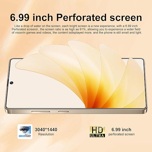 Miniatura 2 de I25 Ultra Powerhouse de 16 GB512 GB, batería de 2 días de 7000 mAh, enorme teléfono Android 14 de 6.99 pulgadas con lápiz capacitivo incorporado tu