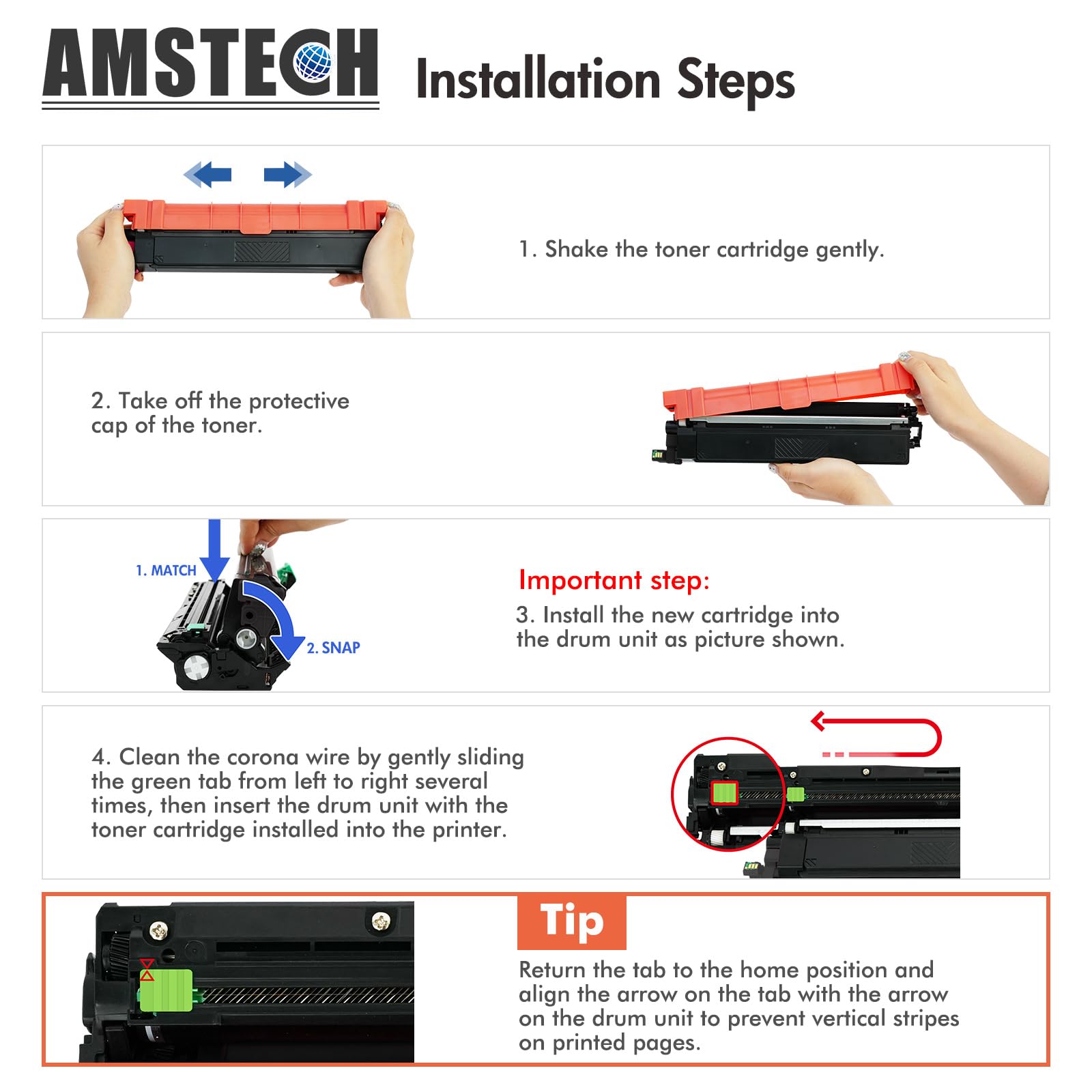 TN248 TN248XL DCP-L3560CDW MFC-L3760CDW Toner: Compatible pour Brother TN-248XL TN-248 TN 248XL 248 MFC-L8390CDW HL-L3240CDW DCP-L3520CDWE MFC-L8340CDW HL-L8240CDW TN-248VAL TN-248CMYK