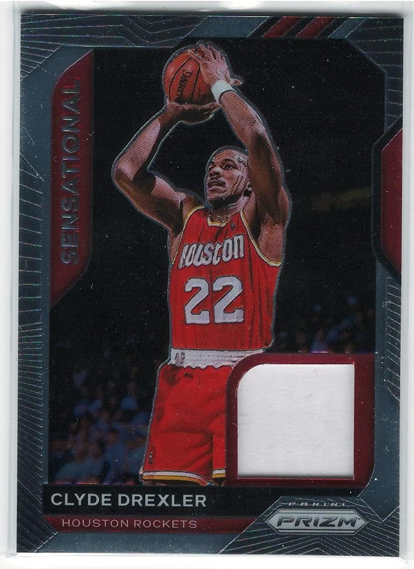 Amazon.com: 2020 Panini Prizm Clyde Drexler Game Worn Jersey Patch Card :  Collectibles & Fine Art
