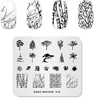 Tropical Scenery Nail Art Stamping Plates - Stamping Templates Image Plate Stencil Tool (NA018)