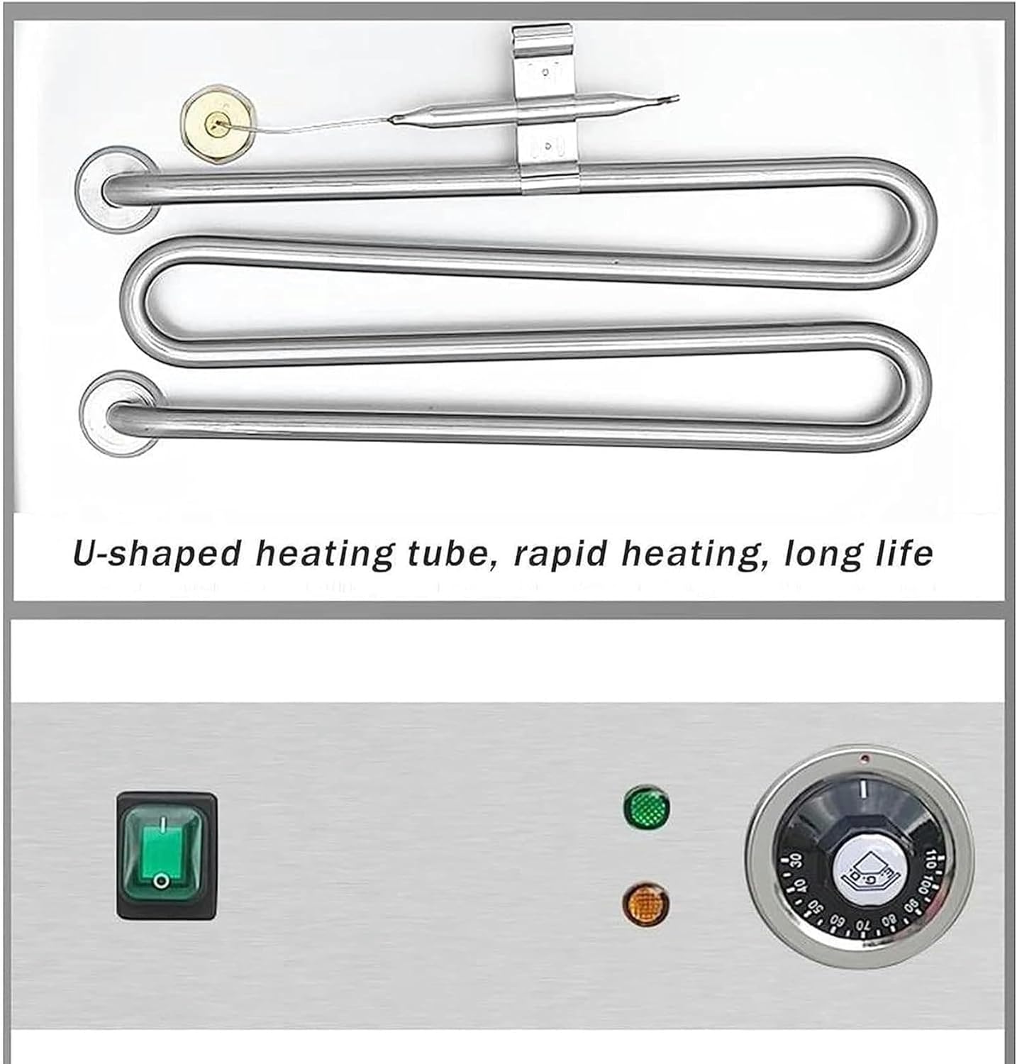 Commercial Egg Cooker, 2600W Large Capacity Egg Boiler With Constant Temperature, Effortlessly Cook 60 Eggs with Hot Spring, Half-Boiled Egg Soft-Boiled Egg Machine