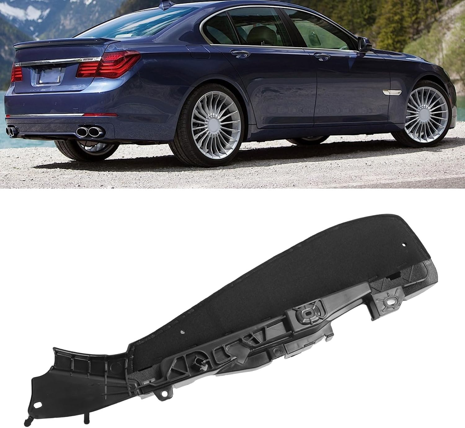 Socobeta OEM 52107317459 Front Seat Track Rail Cover Support Bracket for F07 F10 F11 G30 G31 Model