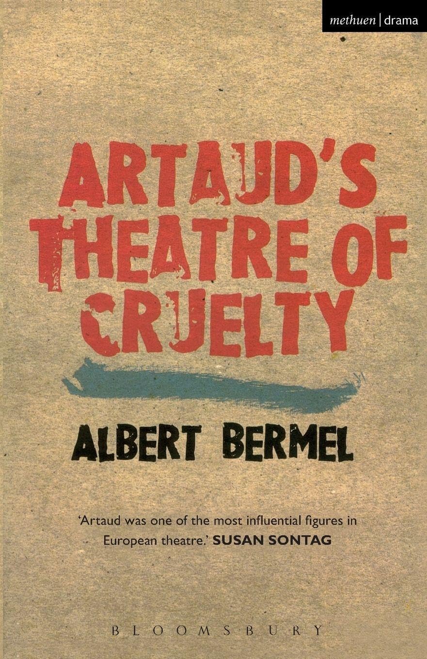 Artaud's Theatre Of Cruelty (Plays and Playwrights),Albert Berme
