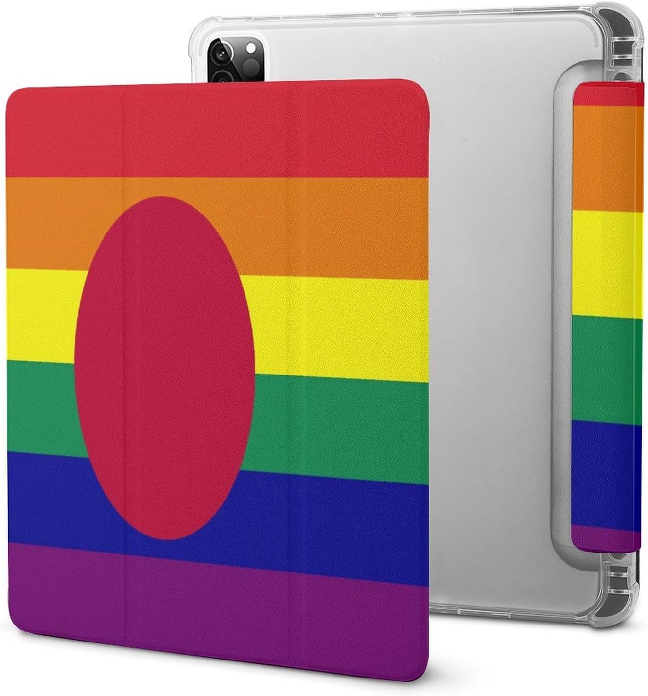 Gay Pride Flag of Japan for IPad Pro/Air/2020/2021 Case image 5