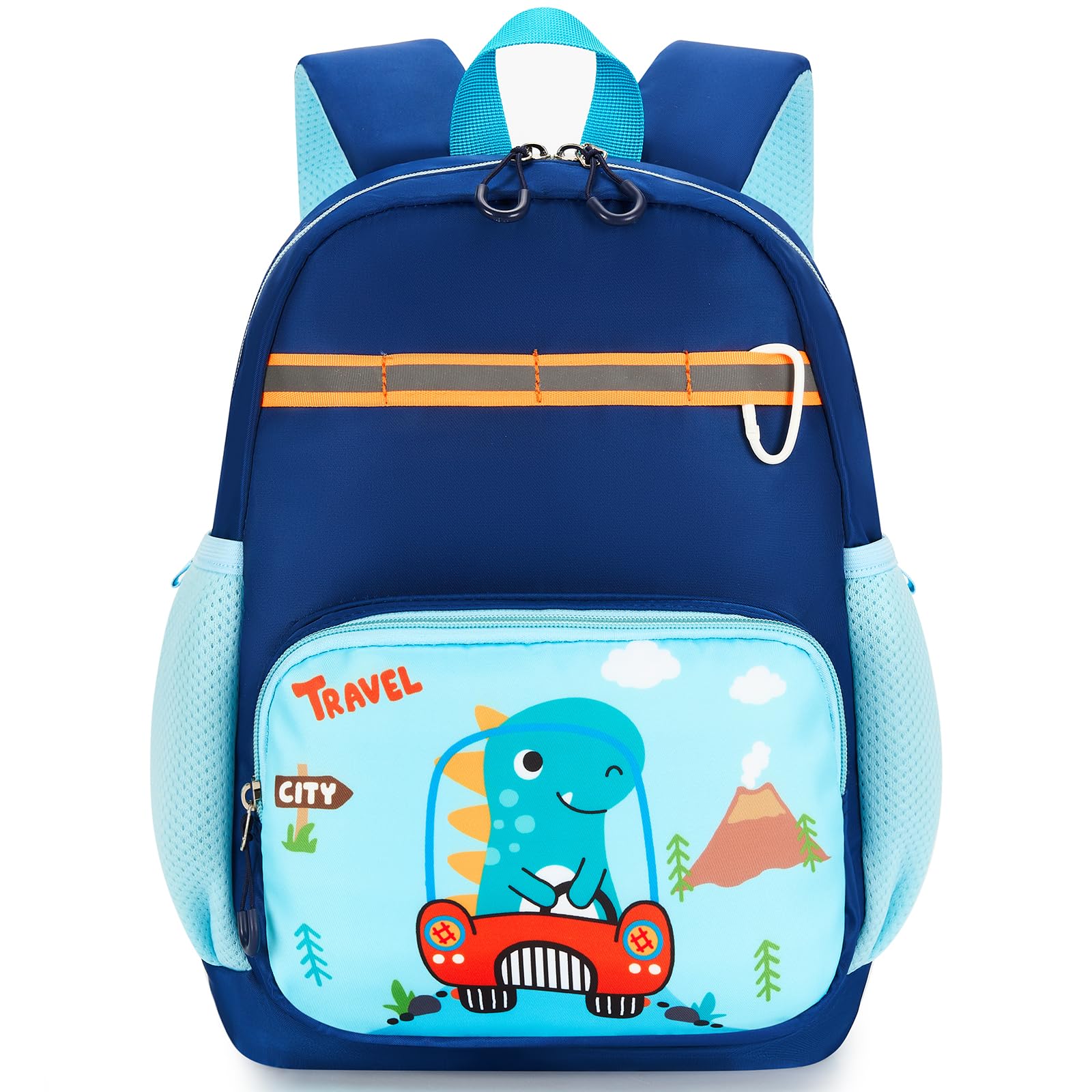 PROTAURI 2026 Kinderrucksack mit Brustgurt Jungen Mädchen, Kindergartenrucksack mit Reflektierend Wasserabweisend, Kita Rucksack Leicht für 3-7 Jahre, 9L
