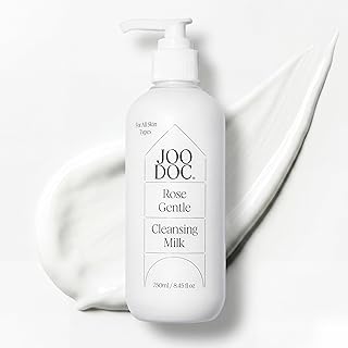 Leche limpiadora suave de rosas, 68% agua de ...