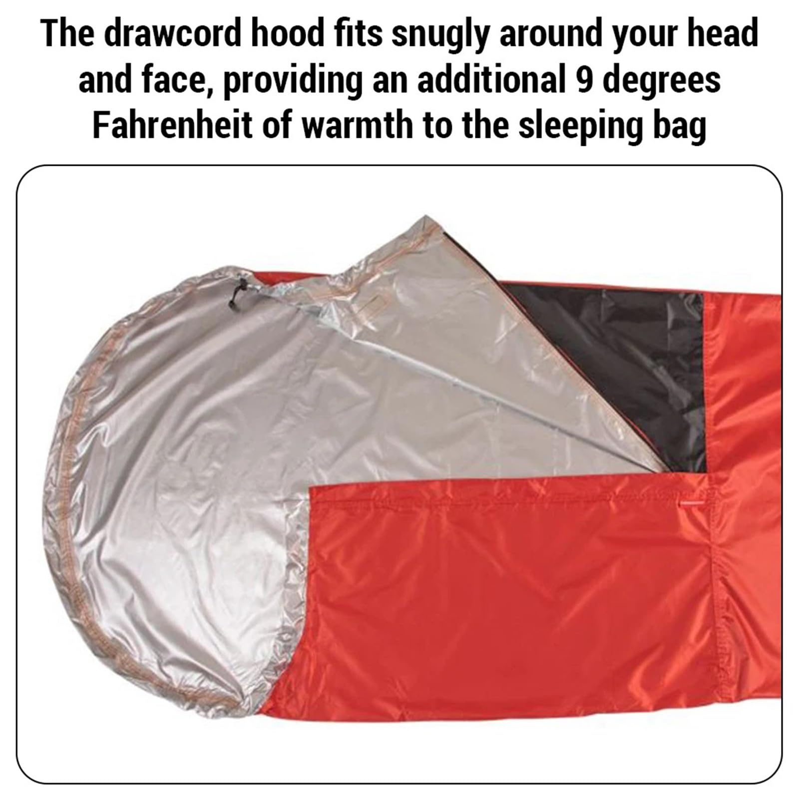Lightweight Cold-Resistant Waterproof Sleeping Bags Case Bivy Bag Camping Essentials Cover